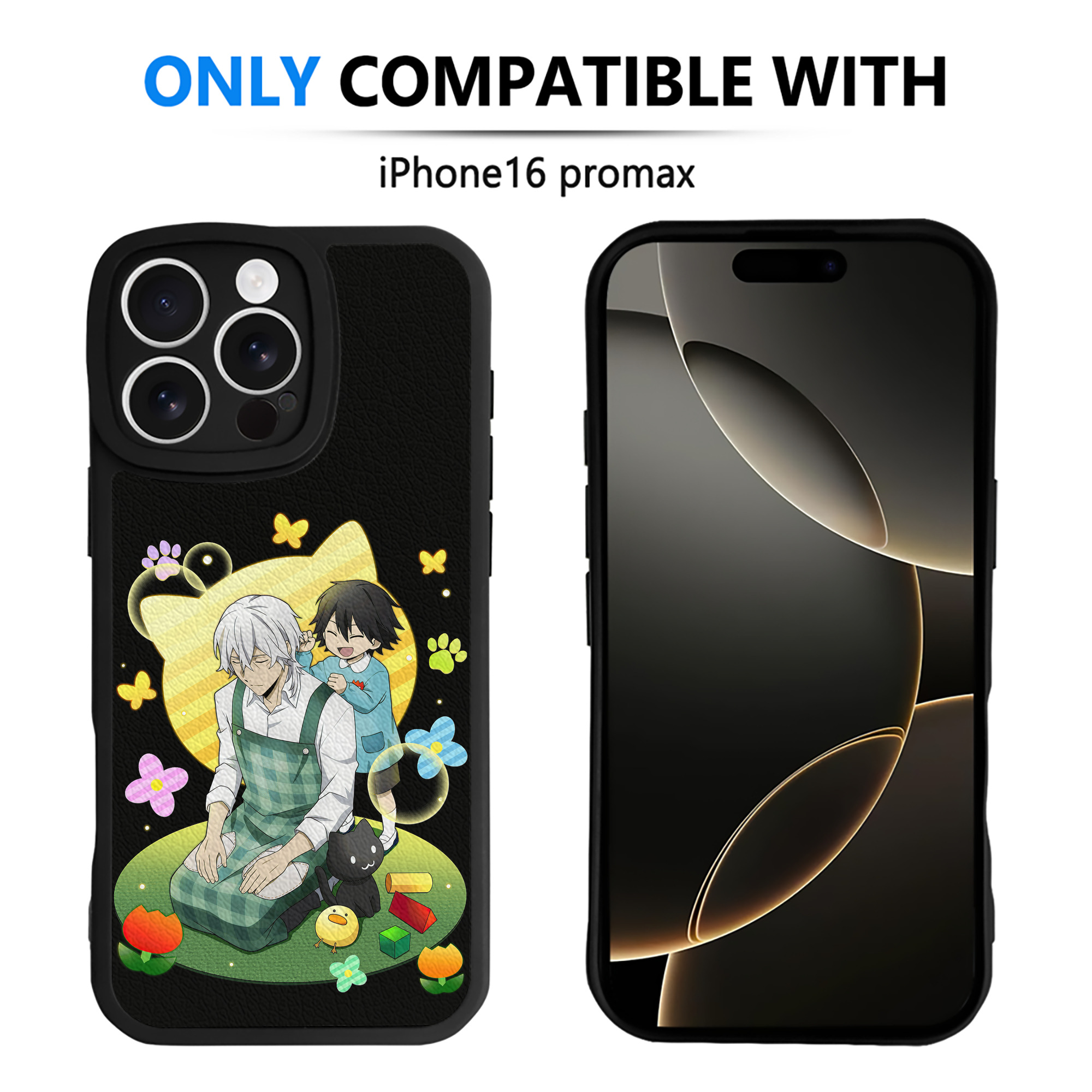 （画像用） 文豪ストレイドッグス Bungo Stray Dogs 【iPhone 16シリーズ対応】シリコンスマホケース（レザー調） 材質：シリコン